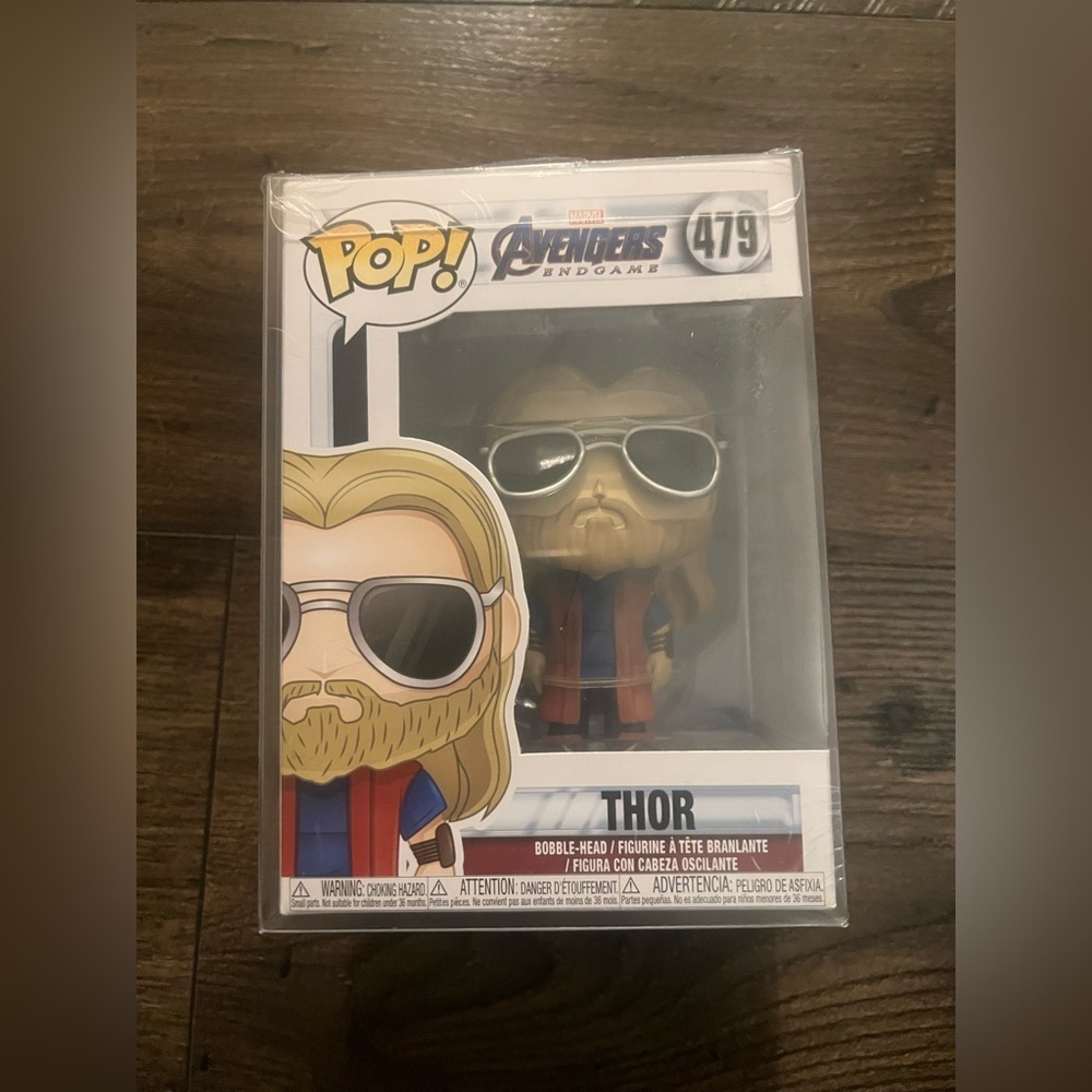 Funko Pop Avengers Endgame Thor Bobble -Head, #479, Brand New in Box